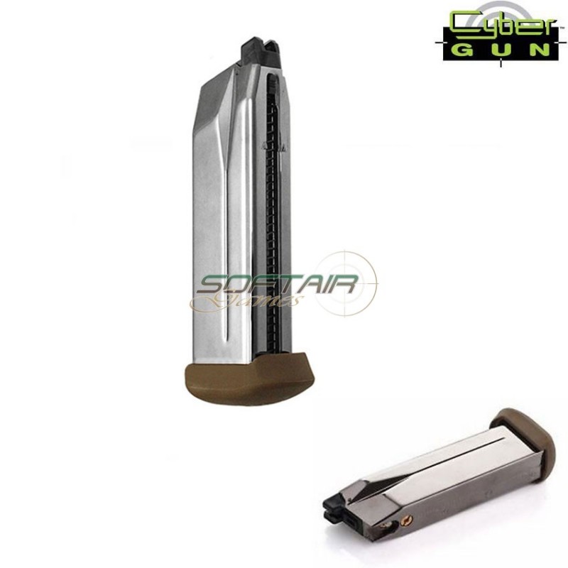 Caricatore Per Fnx45 A Gas 25bb Dark Earth Cybergun (it205017)