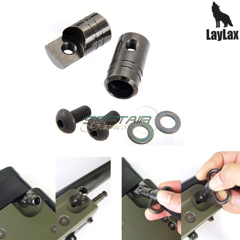 Set L96 Adattatori Qd Per Anelli Cinghia Laylax (la-173626)