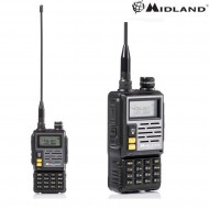 Nuova Versione Radio Ct690 Dual Band Vhf/uhf Black Midland (c1260)