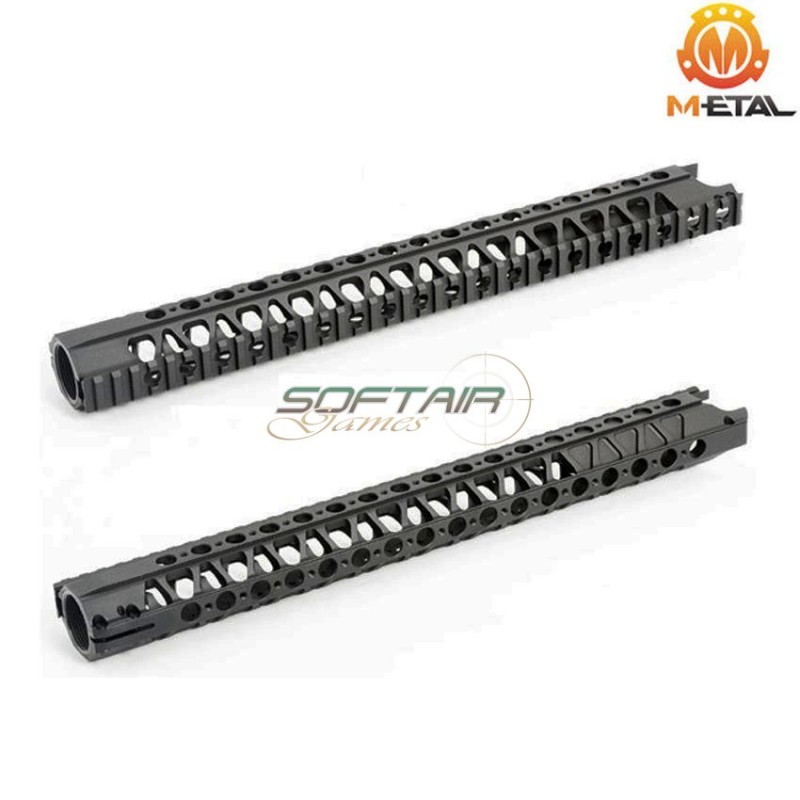 Kit Handguard Aeg 16.2 Rail System Ag Wire Cutter B Type Black Metal® (me-05053-bk) 