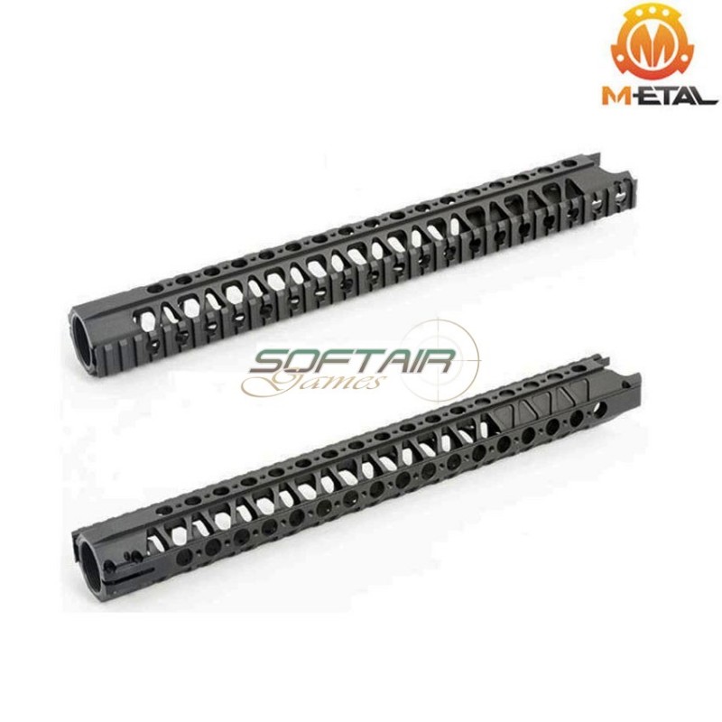 Kit Handguard Aeg 13.5 Rail System Ag Wire Cutter B Type Black Metal® (me-05054-bk)