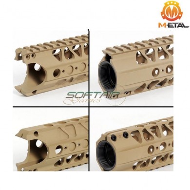 Kit Handguard Aeg 13.5 Rail System Ag Wire Cutter B Type Dark Earth Metal® (me-05054-de)