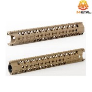 Kit Handguard Aeg 13.5 Rail System Ag Wire Cutter B Type Dark Earth Metal® (me-05054-de)