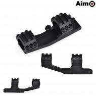 Cantilever Supporto Per Ottica 25.4mm Black Aim-o (ao9001-bk)