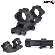 Cantilever Supporto Per Ottica 30mm Black Aim-o (ao9002-bk)