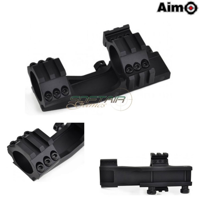 Tri-side Cantilever Supporto Per Ottica 30mm Type 1 Black Aim-o (ao9003-bk)