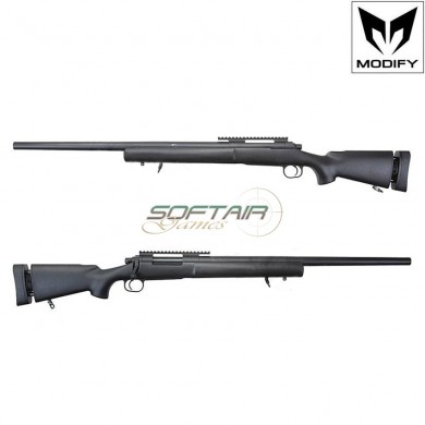 Spring Rifle Bolt Action Mod24 Sniper Black Modify (mod-mod24-bk)