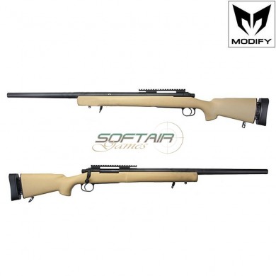 Spring Rifle Bolt Action Mod24 Sniper Tan Modify (mod-mod24-tan)