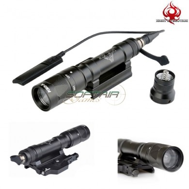 Flashlight M620w Km2-a Scout Light Led Full Version Black Night Evolution (ne04046-bk)