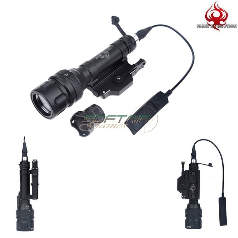 Torcia M620v Scout Light Led Full Version Black Night Evolution (ne04015-bk)