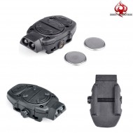 Rail Black Switch Light White/ir Night Evolution (ne05016-bk-ir)