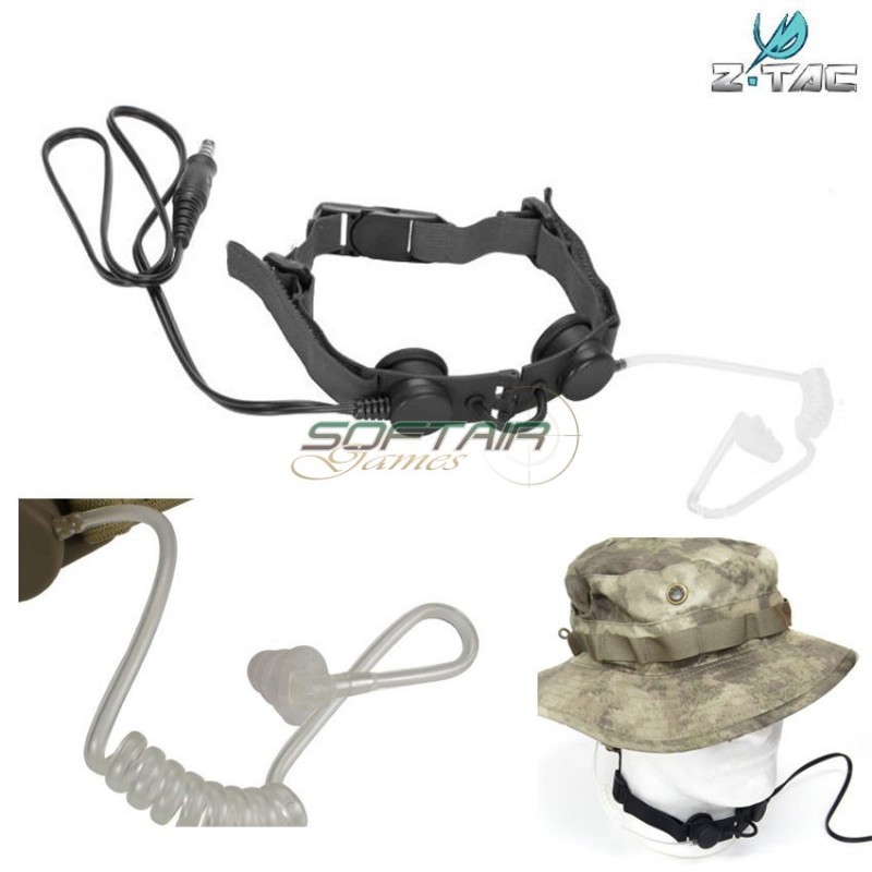 Laringofono/auricolare Mic Black Z-tactical (z033-bk)