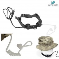 Laringofono/auricolare Mic Black Z-tactical (z033-bk) Laringofono/auricolare Mic Black Z-tactical (z033-bk)