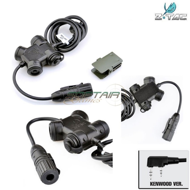 Silynx Clarus Style Ptt Military Standard Version Kenwood Z-tactical (z130-kw)