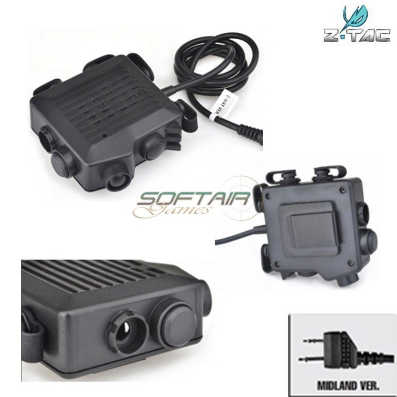 Selex Tacmic Ct5 Style Ptt Military Standard Version Midland Z-tactical (z133-mid)