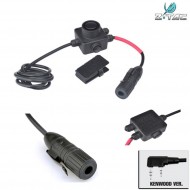 Combat Style Ptt Military Standard Version Kenwood Z-tactical (z134-kw)