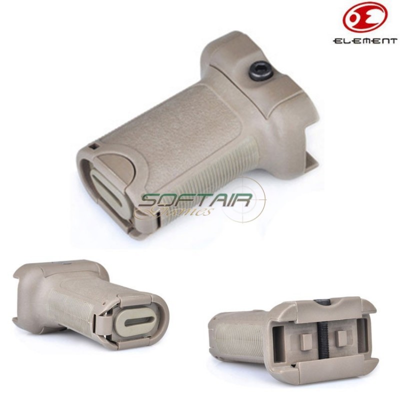 Grip Verticale Vsg-s Style Dark Earth Element (ex373-de)
