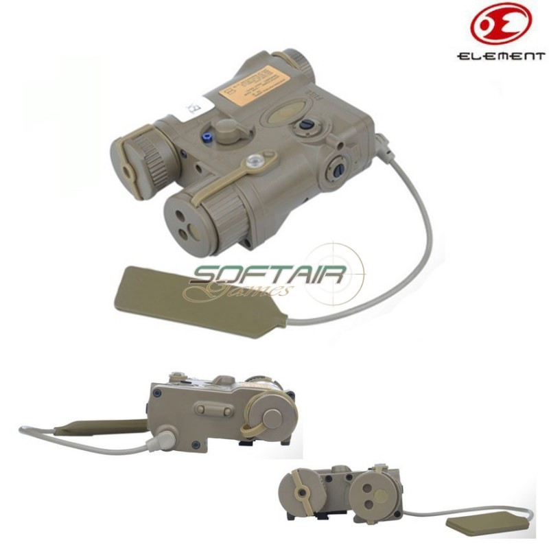 An/peq-16a Dark Earth Ipim Pointer Illuminator Aiming Light Element (ex176-de)