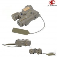 An/peq-16a Dark Earth Ipim Pointer Illuminator Aiming Light Element (ex176-de)