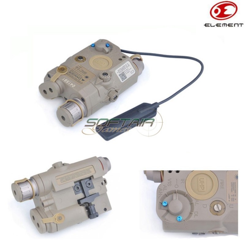 An/peq15 La5c Uhp Dark Earth Appearance Ver Green Laser Element (ex419-de)