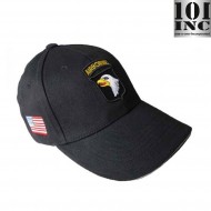 Baseball Cap Airborne Black 101 Inc (inc-215151-223-bk) Baseball Cap Airborne Black 101 Inc (inc-215151-223-bk)