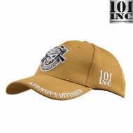 Baseball Cap Airsoft Division Tan 101 Inc (inc-215151-273-tan)