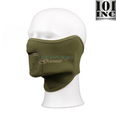 Maschera Facciale Recon In Neoprene Green 101 Inc (inc-219330-gr)
