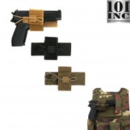 Universal Combat Pistol Holster Velcro Green 101 Inc (inc-249580-gr) Universal Combat Pistol Holster Velcro Green 101 Inc (inc-249580-gr)