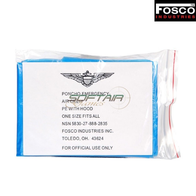 Emergency Poncho Fosco Industries (fo-325230)
