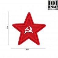 Patch 3d Pvc Red Star 101 Inc (inc-16109)