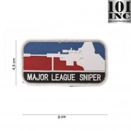 Patch 3d Pvc Major League Sniper Color 101 Inc (inc-11158) Patch 3d Pvc Major League Sniper Color 101 Inc (inc-11158)