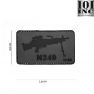 Patch 3d Pvc M249 Grey 101 Inc (inc-444130-4042) Patch 3d Pvc M249 Grey 101 Inc (inc-444130-4042)