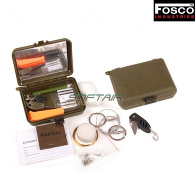 Combat Survival Kit Impermeabile Fosco Industries (fo-469486)