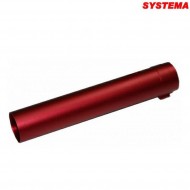 Red Cylinder Case For Ptw M4/cqb-r M150 Systema (sy-cu-016-m150)