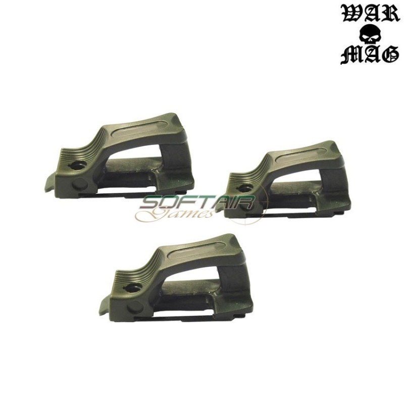Set 3 Pezzi Estrattori Tps Caricatori M4/m16 Foliage Green Warmag (wm-2921-fg)