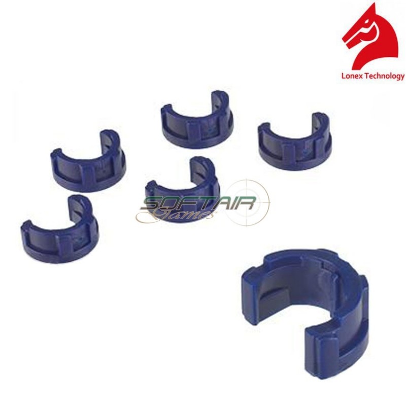 Clip Rinforzate Per Gruppo Hop Up Set 5 Pezzi Lonex (gb-01-86)