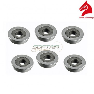 Double Grooved Bearing 8mm Steel Lonex (gb-01-87)
