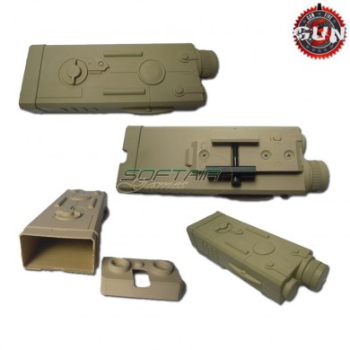 An-peq Type 4 Battey Case Tan Gun Five (gf-m29-tan)