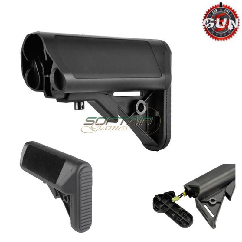 Ptw Type Crane Stock Black Gun Five (gf-m138)