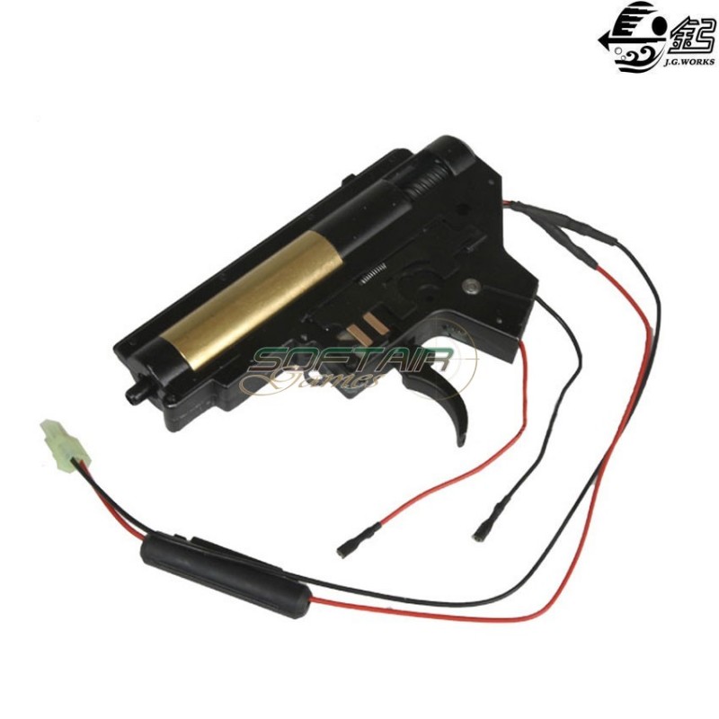 JG Airsoft AEG ABS Plastic Gearbox Mp5 mp7 mp5k x 2 two Internals Jing Gong 
