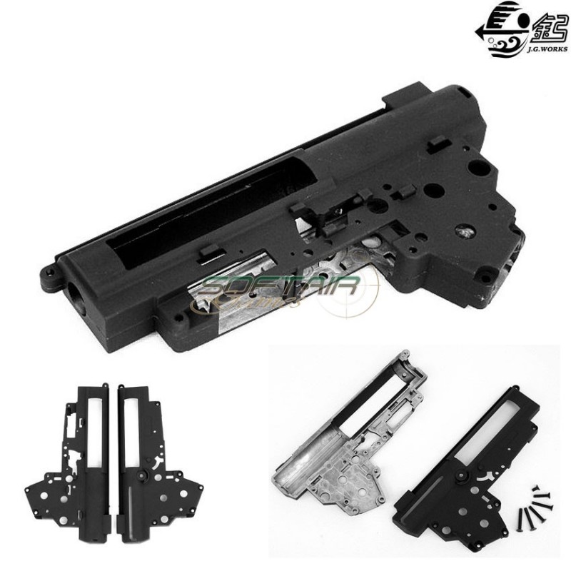 Pacche Gearbox V3 In Metallo Da 7mm Rinforzato Jing Gong (jg-m-g8)
