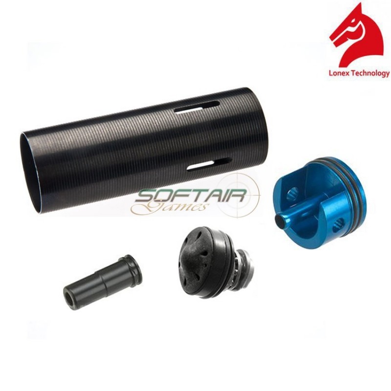 Mp5 Enhanced Cylinder Set With Silenced Polymer Piston Head Lonex (gc-01-02)