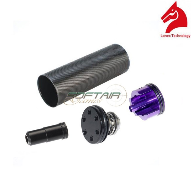 Set Gruppo Aria Per Ak Con Testa Pistone Alluminio Ventilata Lonex (gc-02-03)