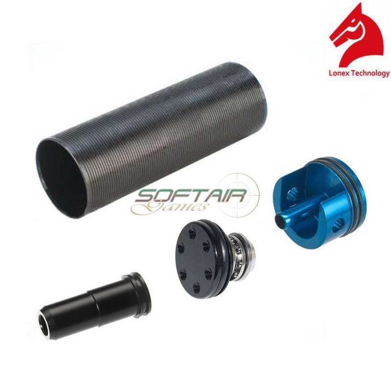 Set Gruppo Aria Per M16a2 Con Testa Pistone Alluminio Ventilata Lonex (gc-02-13)