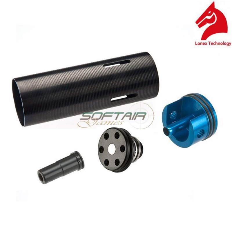 Mp5 Enhanced Cylinder Set With Polymer Ventilation Piston Head Lonex (gc-03-02) Mp5 Enhanced Cylinder Set With Polymer Ventilation Piston Head Lonex (gc-03-02)