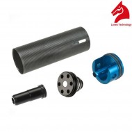 M4 Enhanced Cylinder Set With Polymer Ventilation Piston Head Lonex (gc-03-11) M4 Enhanced Cylinder Set With Polymer Ventilation Piston Head Lonex (gc-03-11)