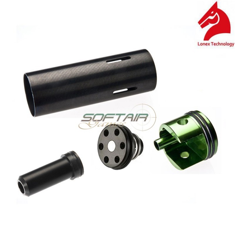 Set Gruppo Aria Per P90 Con Testa Pistone Polimero Ventilata Lonex (gc-03-14)