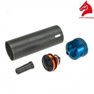 Set Gruppo Aria Per Xm-177/car-15 Con Testa Pistone Alluminio Silenziata Lonex (gc-04-01)
