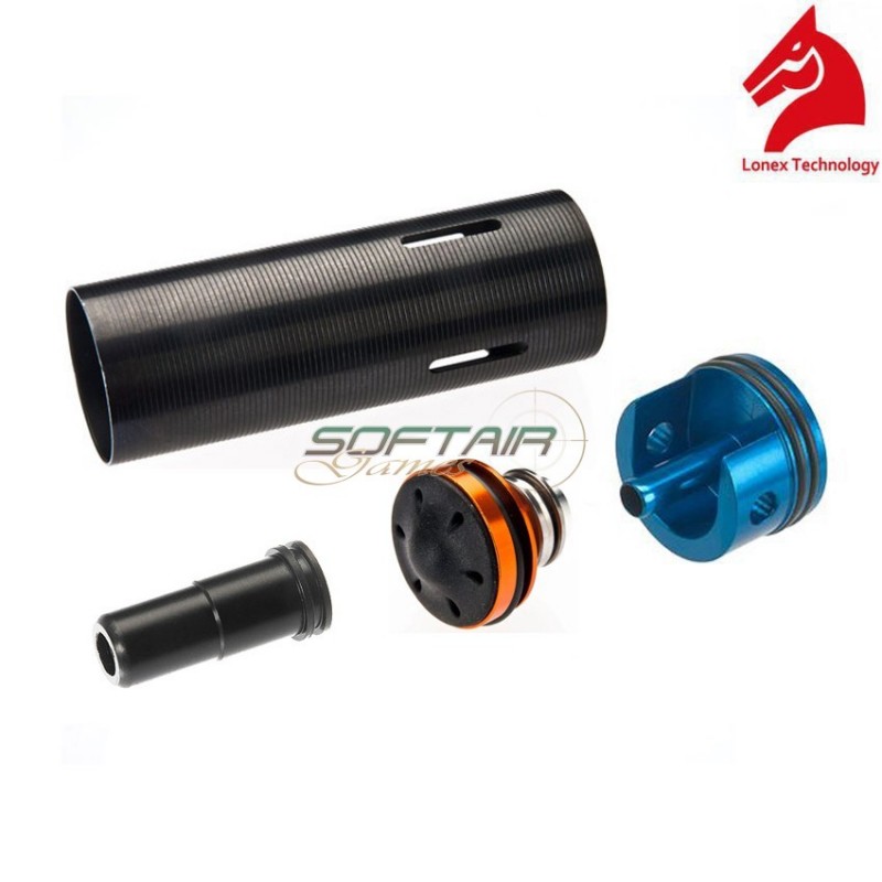 Mc51/g3 Enhanced Cylinder Set With Silenced Aluminum Piston Head Lonex (gc-04-04)