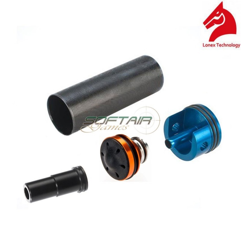 M16a1/vietnam Enhanced Cylinder Set With Silenced Aluminum Piston Head Lonex (gc-04-12)